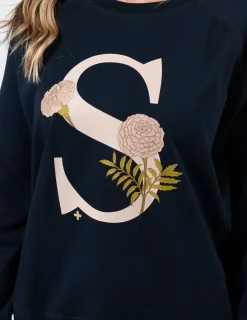 Classic Sweater - Navy Fiore
