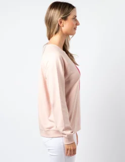 Classic Sweater - Neon Doily Heart