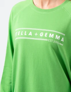Classic Sweater - Pear S+G Logo