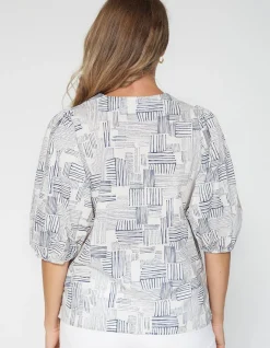 Clover Top - Summer Stripes