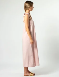 Conner Dress - Blushing Stripe