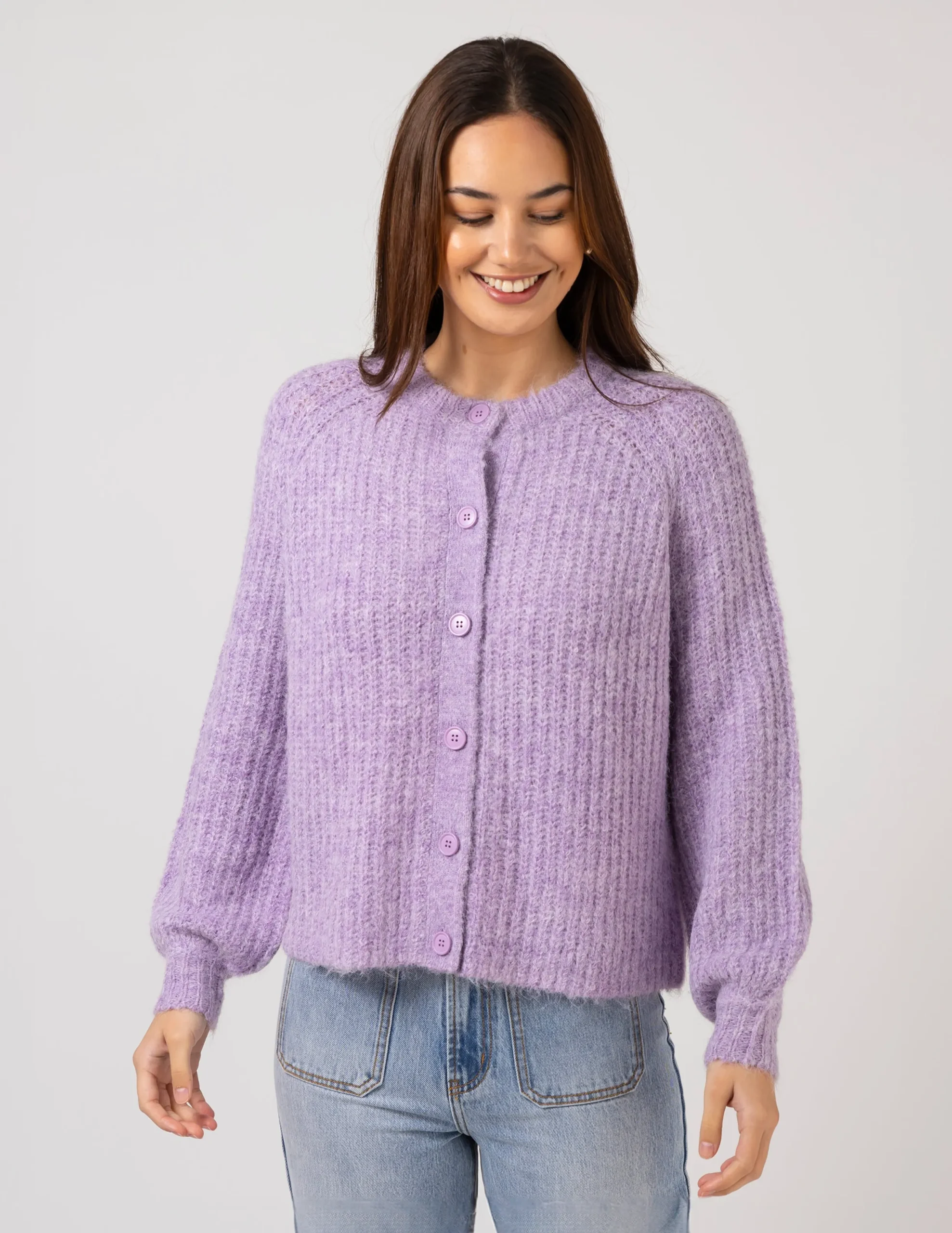 Corinne Cardigan - Wisteria