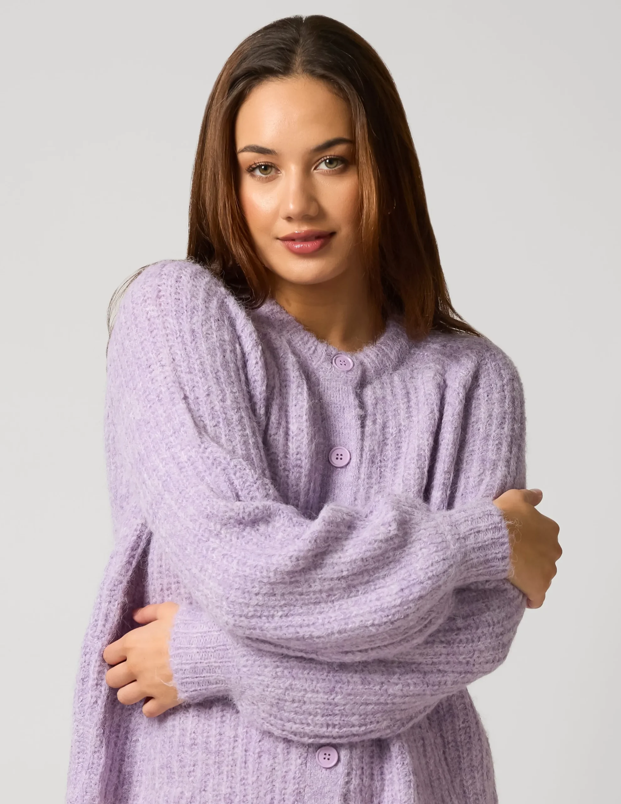 Corinne Cardigan - Wisteria