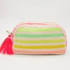 Cosmetic Bag - Coloured Stripes