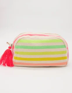 Cosmetic Bag - Coloured Stripes