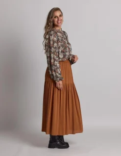 Crysler Skirt - Pecan