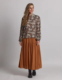 Crysler Skirt - Pecan