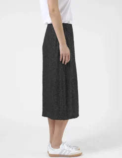 Crystal Skirt - Black Sequins
