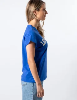 Cuff Sleeve T-Shirt - Los Angeles