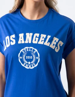 Cuff Sleeve T-Shirt - Los Angeles