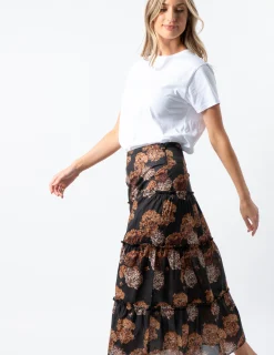 Dawson Skirt - Dried Hydrangeas