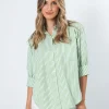 Deedee Shirt - Apple Stripe