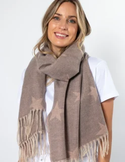 Denim with Stars Scarf