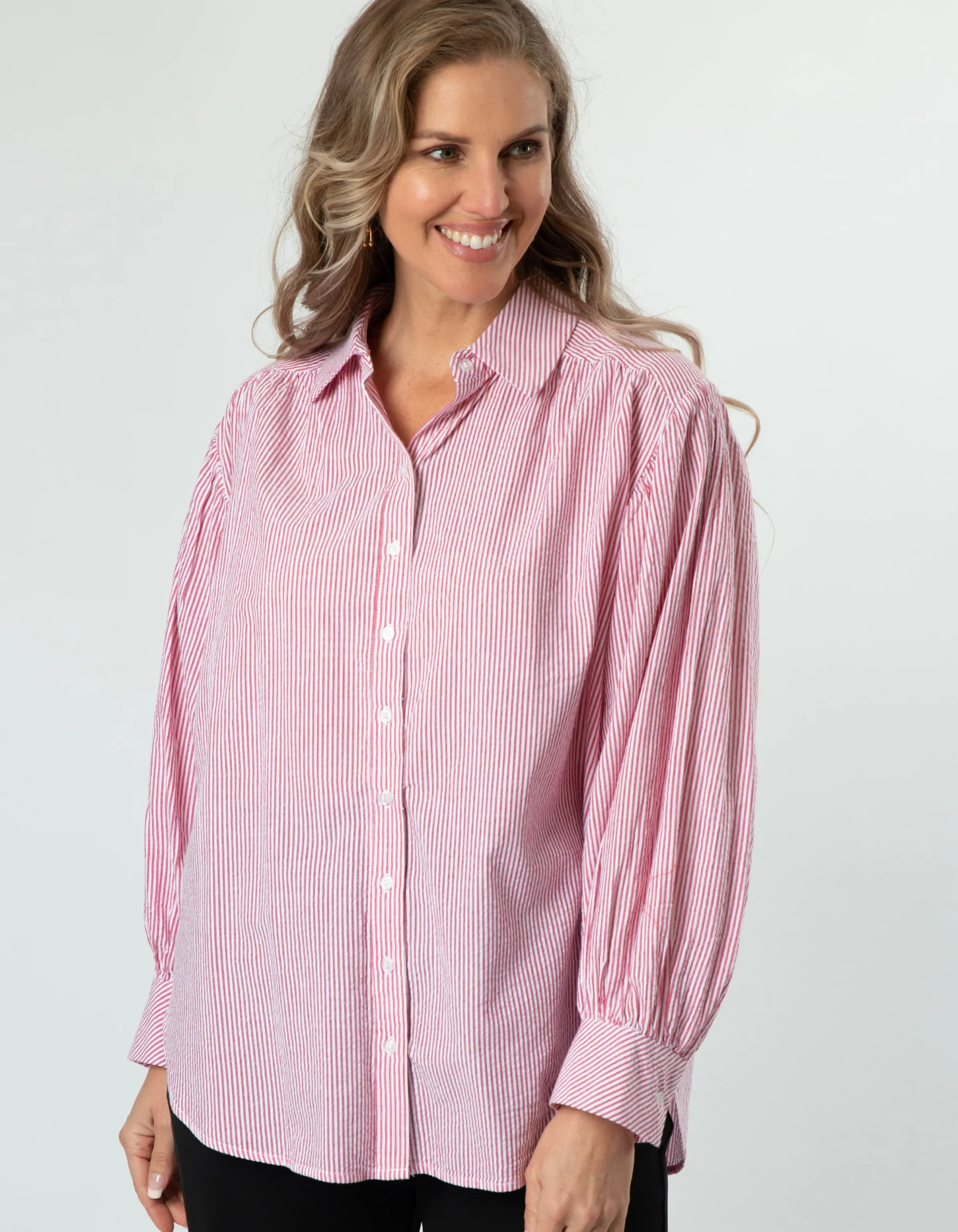 Dolly Top - Red Stripe