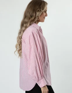Dolly Top - Red Stripe