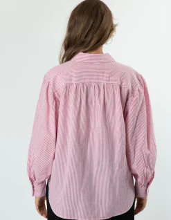 Dolly Top - Red Stripe