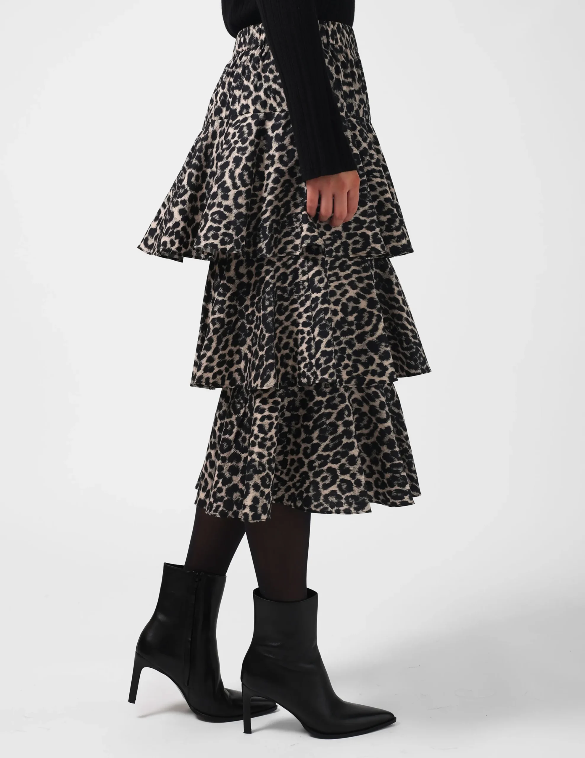 Ellie Skirt - Leopard