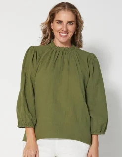 Emilia Top - Seaweed