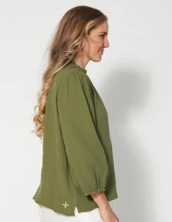 Emilia Top - Seaweed