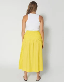 Emma Skirt - Canary