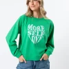 Everyday Sweater - Emerald More Self Love