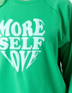 Everyday Sweater - Emerald More Self Love