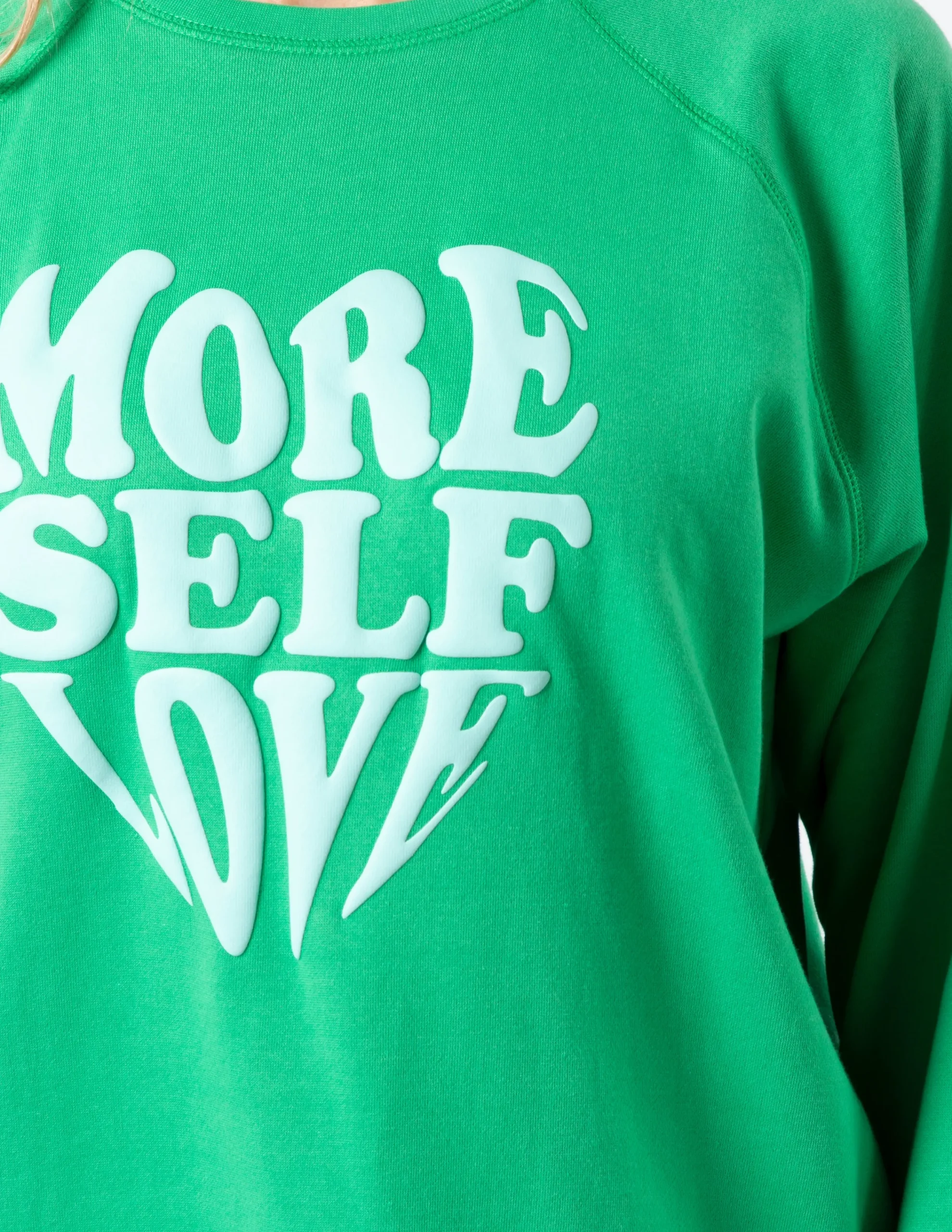 Everyday Sweater - Emerald More Self Love