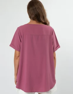 Evette Blouse - Acai