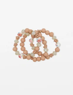 Flower Bead Bracelet
