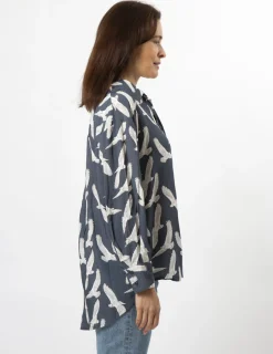 Flynn Shirt - Fly High Indigo