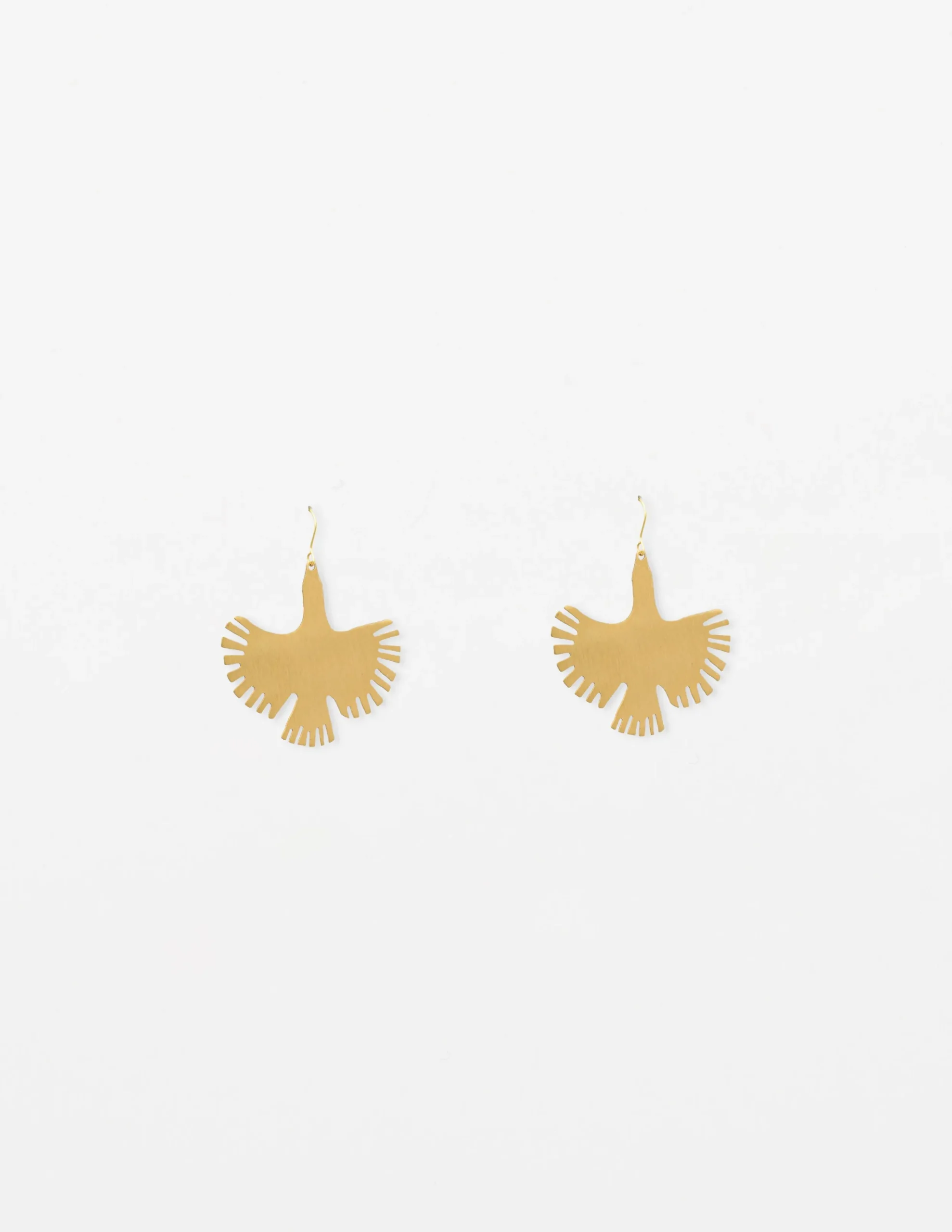 Freedom Bird Earrings - Gold
