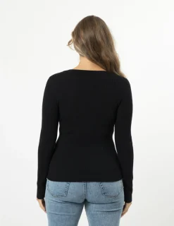 Garnet Top - Black