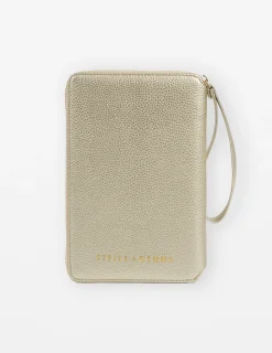 Getaway Travel Wallet - Gold