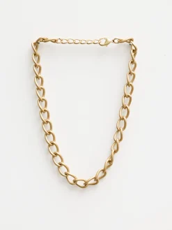 Gold Chain Choker Necklace