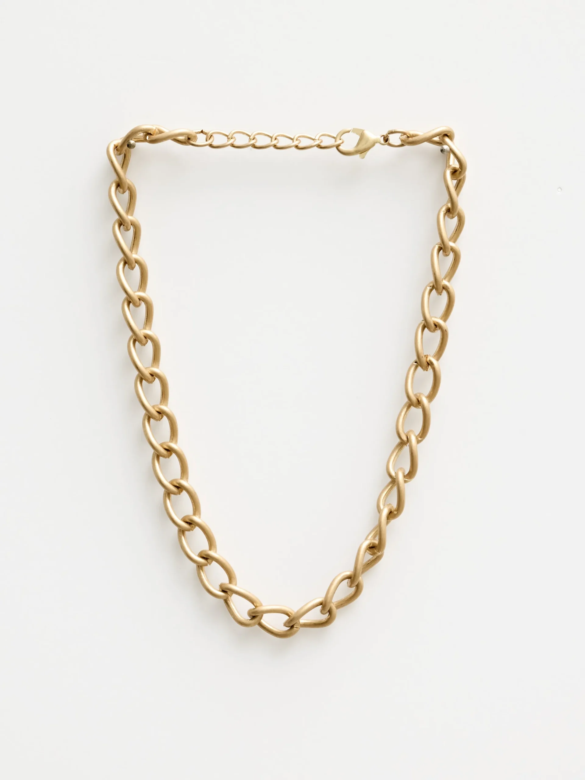Gold Chain Choker Necklace
