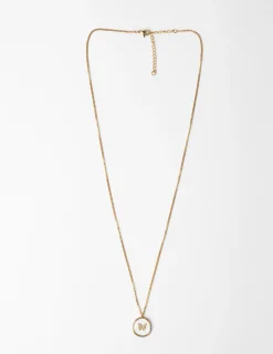 Gold Jewelled Butterfly Necklace