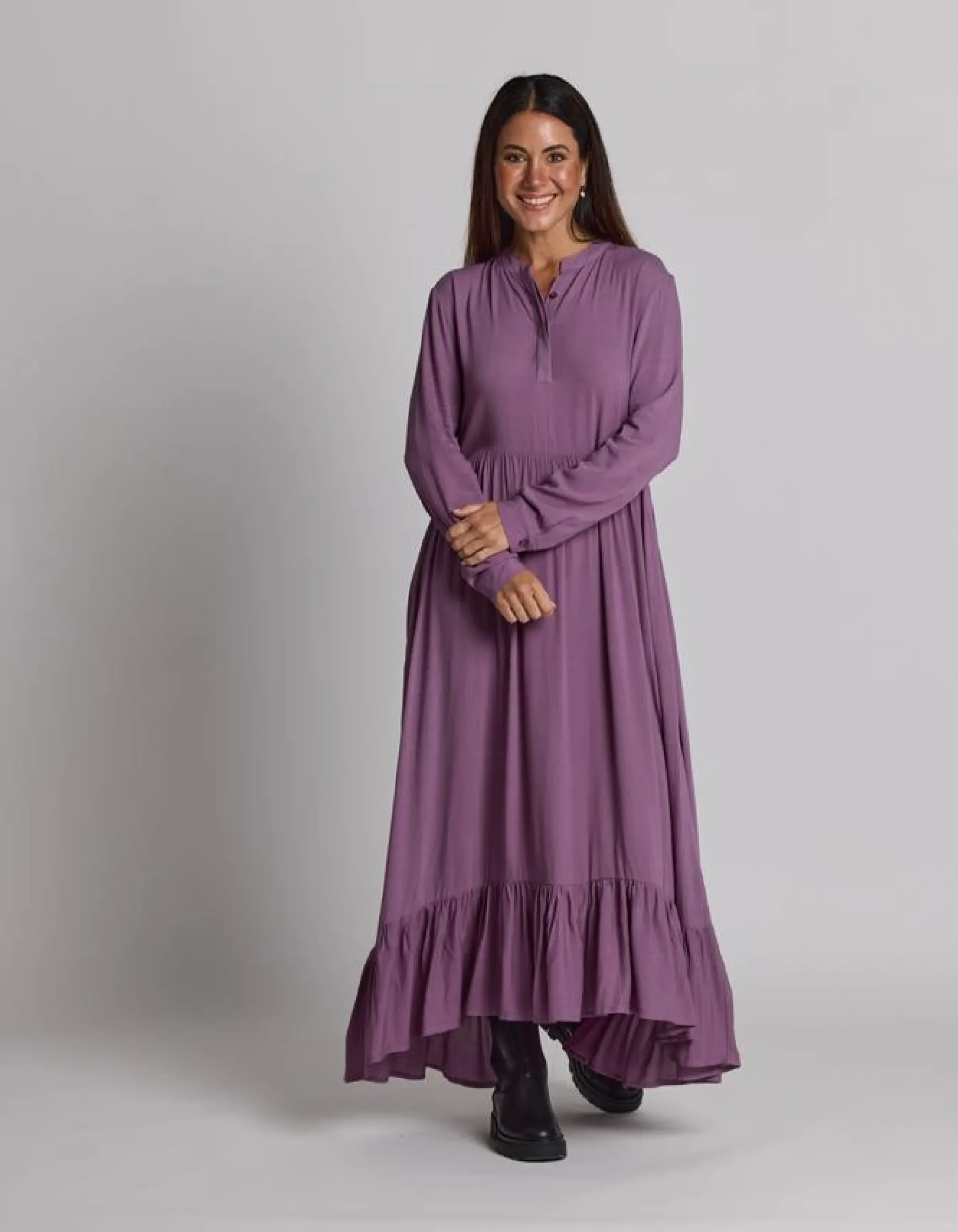 Greenwich Dress - Grape