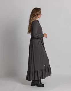 Greenwich Dress - Mushroom