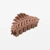 Hair Claw - Coffee Fern