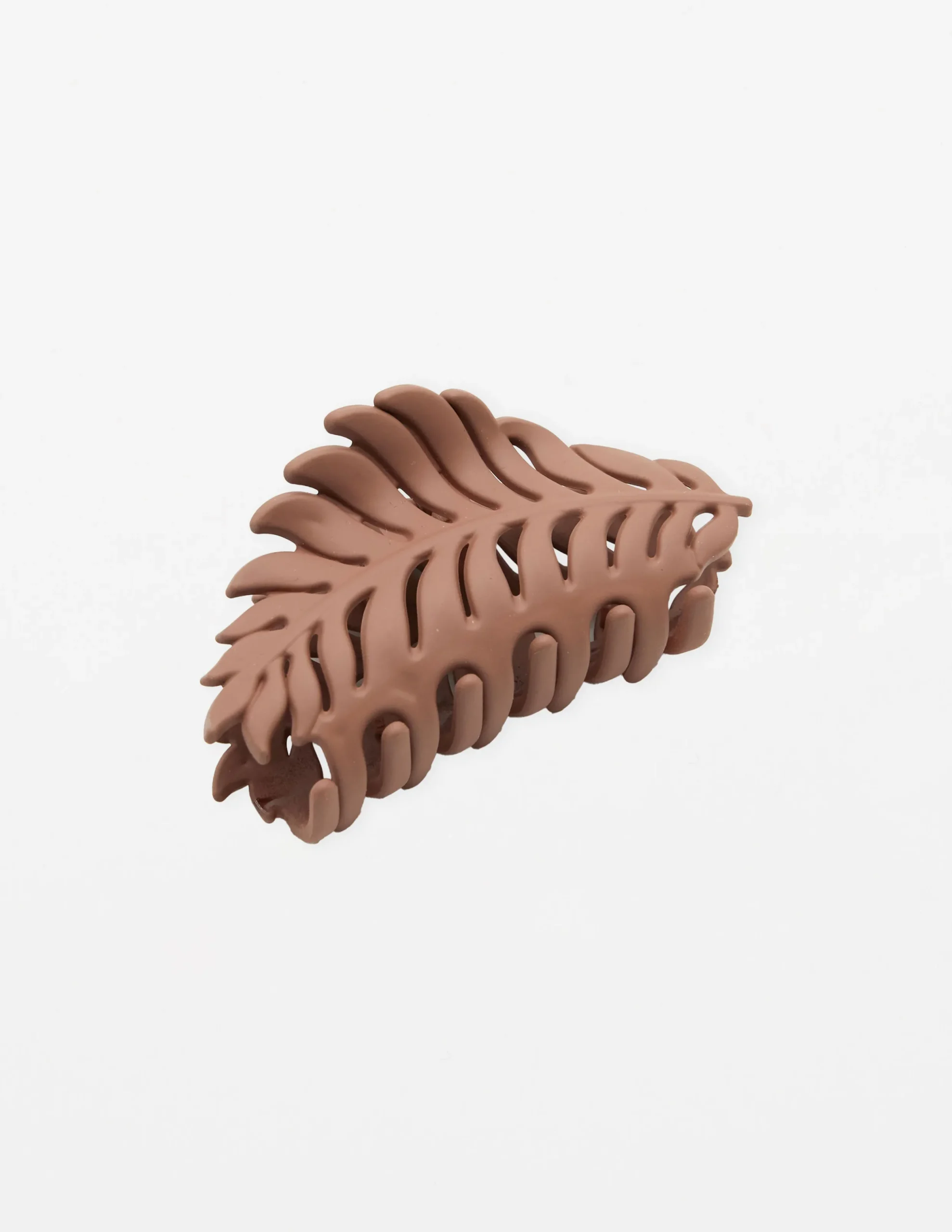 Hair Claw - Coffee Fern