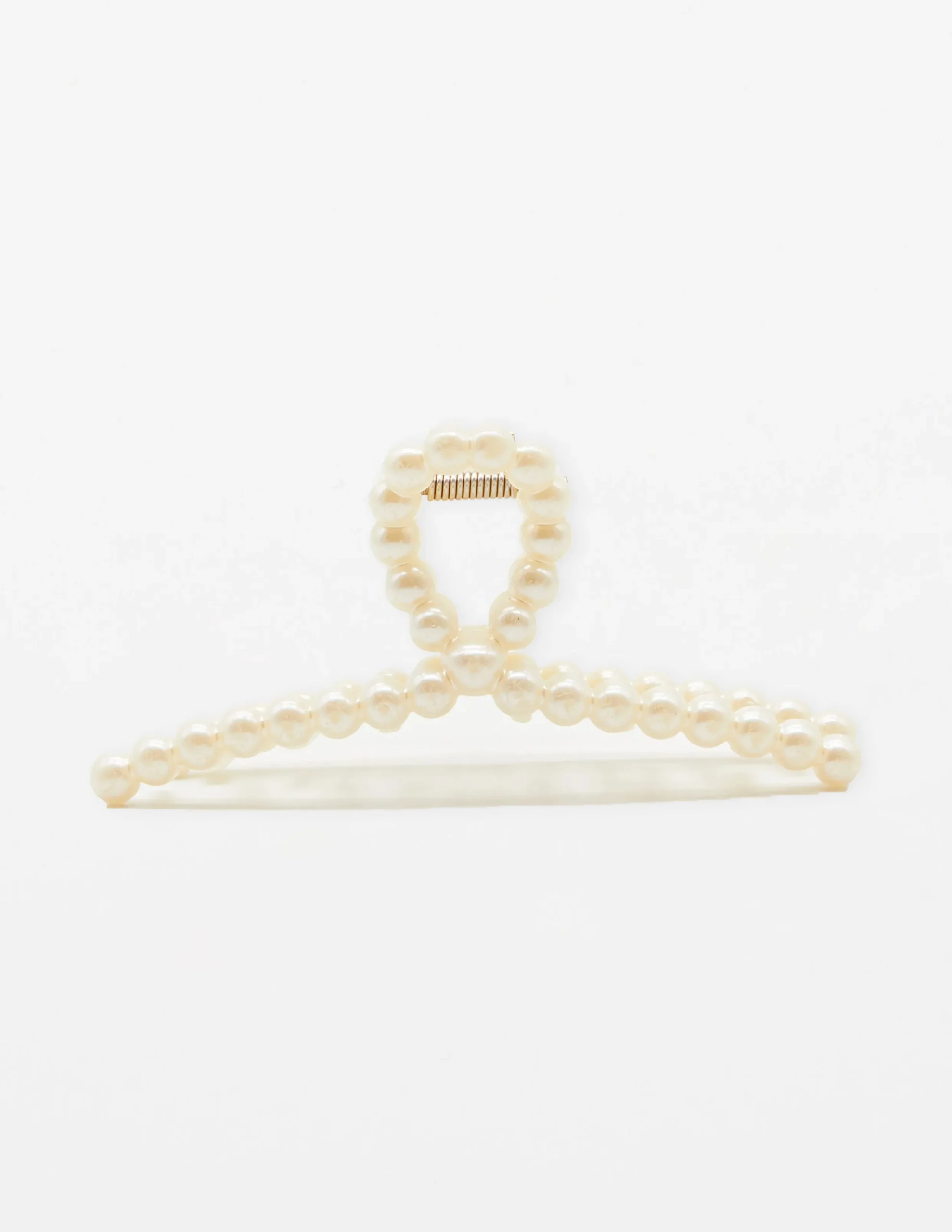 Hair Claw - Pearl Rounded