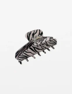 Hair Grip - Zebra Print
