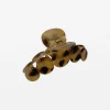 Hair Grip Circle - Cheetah Print