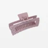 Hair Grip Quilted - Matt Blush