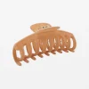 Hair Grip Round Velvet - Blush
