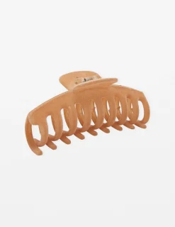 Hair Grip Round Velvet - Blush