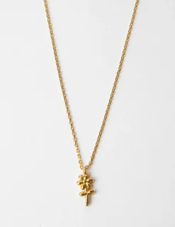 Hanging Flower Necklace