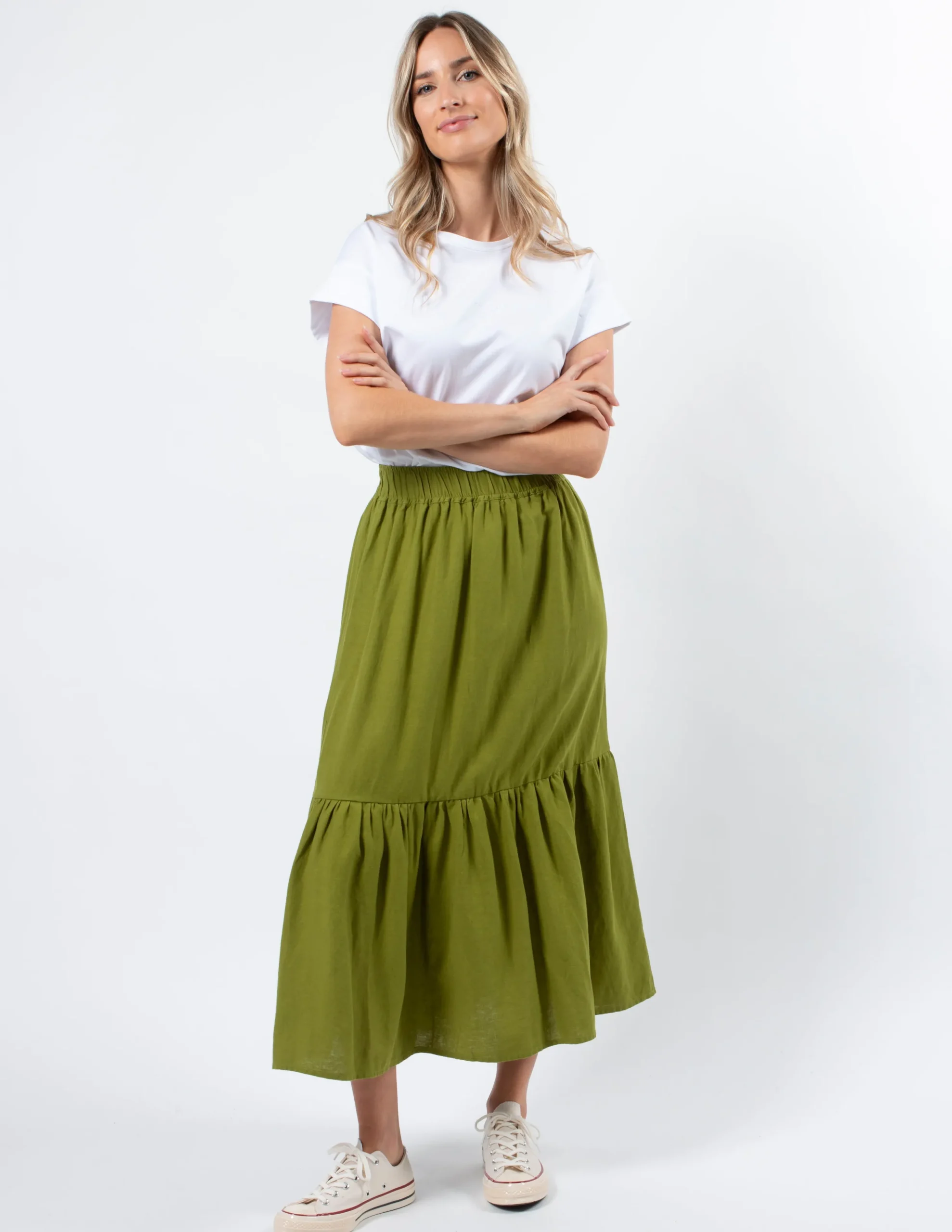 Hanna Skirt - Guacamole