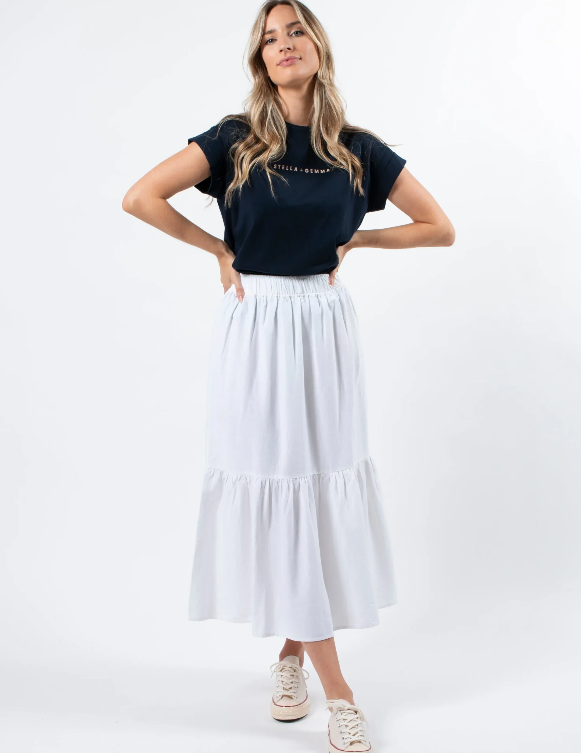 Hanna Skirt - White
