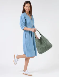 Haydee Weave Hobo - Basil